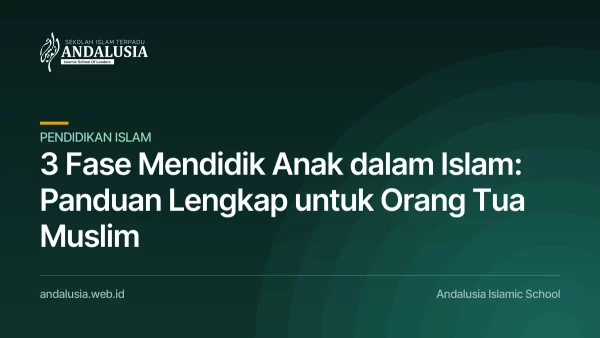 3 Fase Mendidik Anak dalam Islam: Panduan Lengkap untuk Orang Tua Muslim — fase mendidik anak